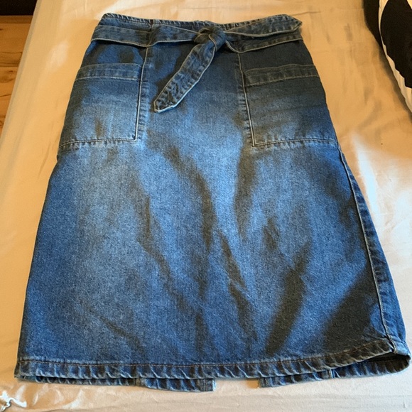Jupe crayon en jeans - Picture 2 of 6